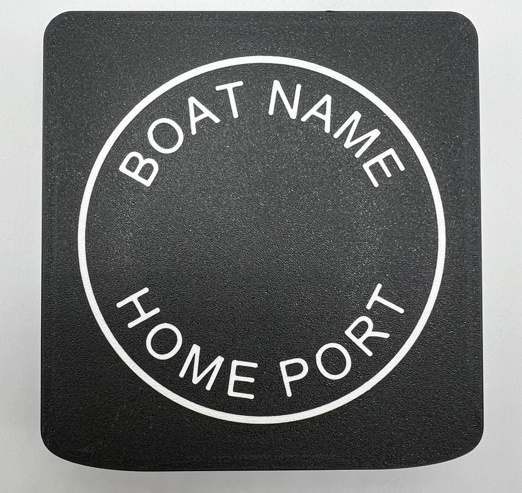 Raymarine ST60 Instrument Sun Cover - Add Boat Name & Home Port - Nautical Gift for Boat Owner - Multiple Colors Available - Made to Order