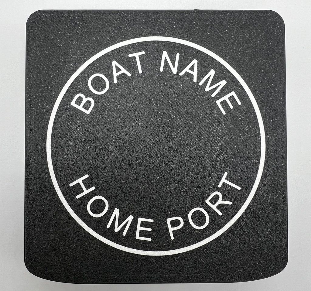 Raymarine ST60+ Instrument Sun Cover - Add Boat Name & Home Port - Nautical Gift for Boat Owner - Multiple Colors Available - Made to Order