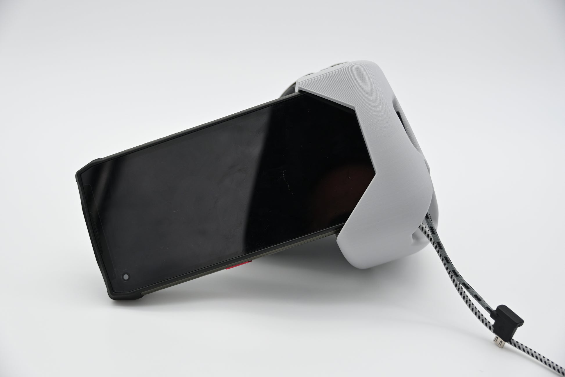 Canon Camera with Mount and Ulefone Power Armor 13 - Includes Camera, Polycarbonate Mount, Smartphone, Custom Cable, Bolt, Washer, Allen Key