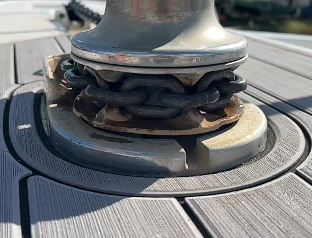 Bright BLUE Anchor Chain Markers - High-Visibility, Weather-Resistant, Easy Install Marine Accessories for Safe Boat Anchoring